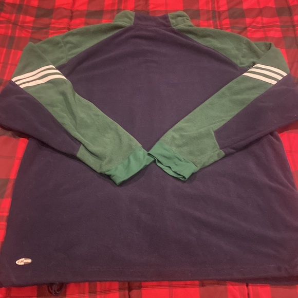Adidas Notre Dame Clima Warm fleece zip Jacket size large - Picture 4 of 4